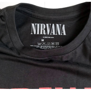 Nirvana - Unplugged In New York Official T Shirt ( Men M, L ) ***READY TO SHIP from Hong Kong***